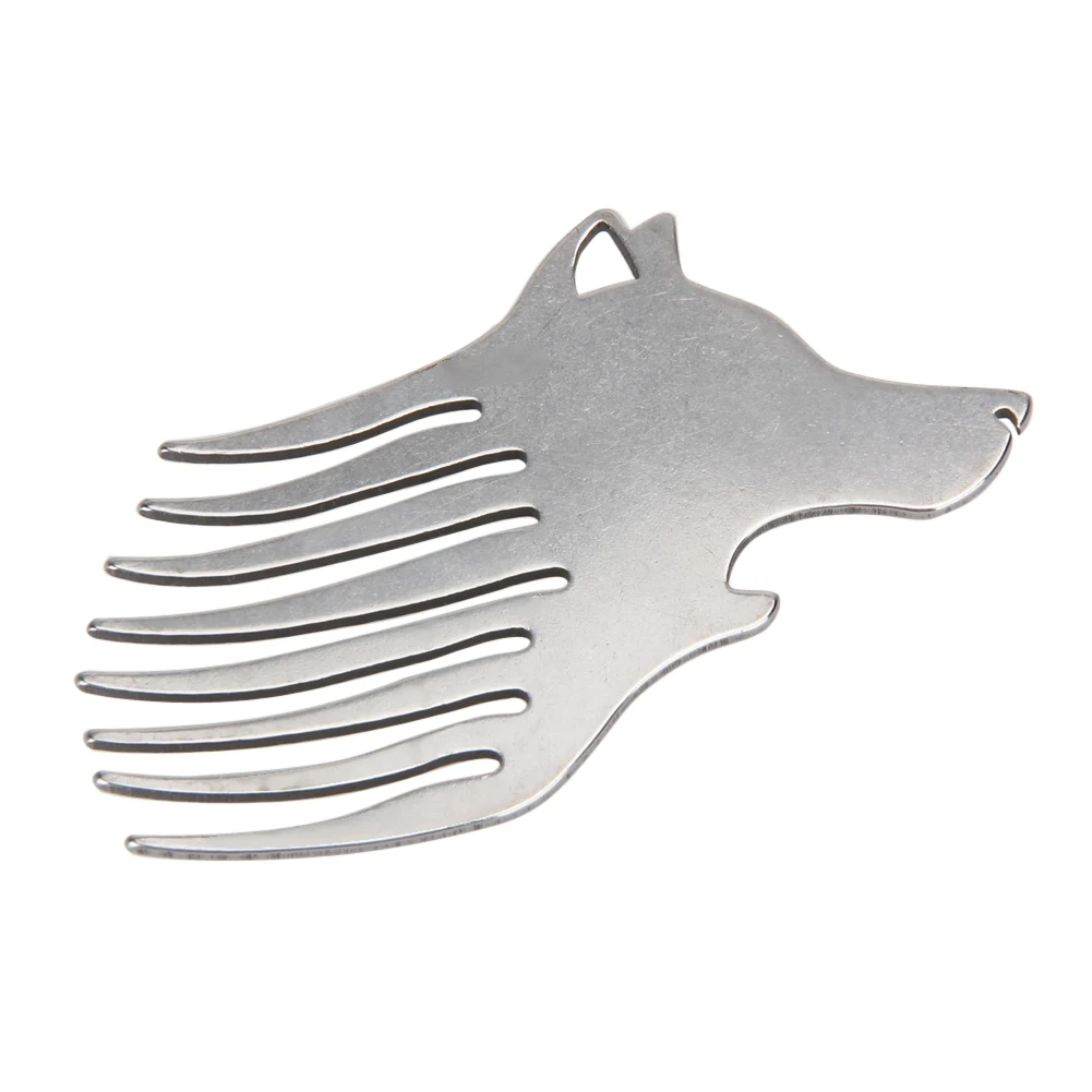 

Multi-Function Keychain Wolves Mini Tools Pocket Opener Comb Box Cutter EDC