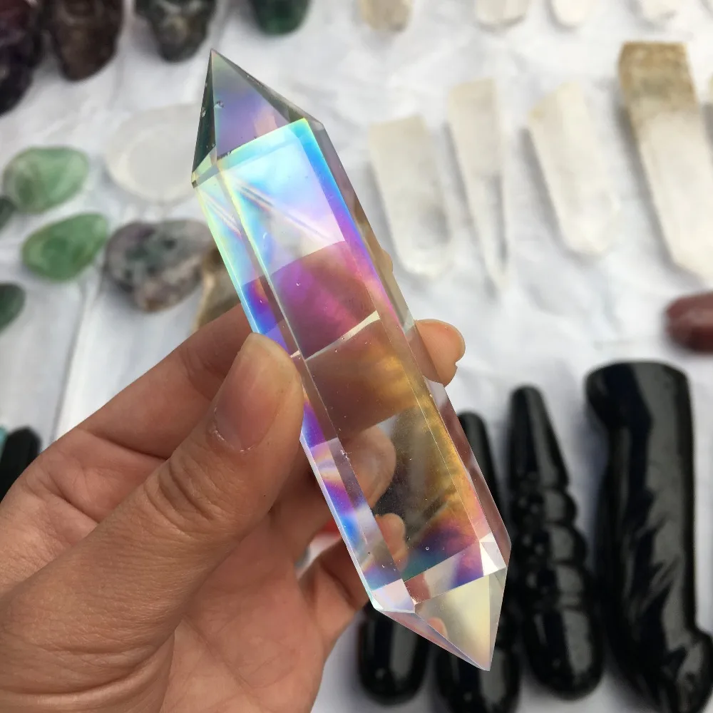 

Natural electroplating color double healing point
