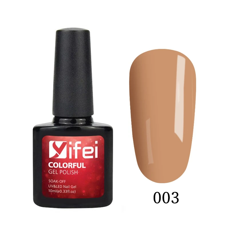 YIFEI 10 мл УФ-гель для ногтей лак для ногтей долговечный УФ-гель лак для ногтей строительный гель Smalto Semipermanente Unghie комплект полигель - Цвет: SetP27 KBQN003