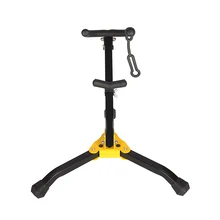 Складная тенор саксофонная стойка Штатив Держатель Alto Sax металлический напольный стенд Штатив Держатель деревянный духовой инструмент Аксессуары