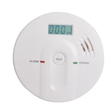 Высокочувствительный цифровой ЖК-дисплей Подсветка детектор угарного газа 85dB Co тревоги детектора тестер угарного газа Сенсор сигнализации