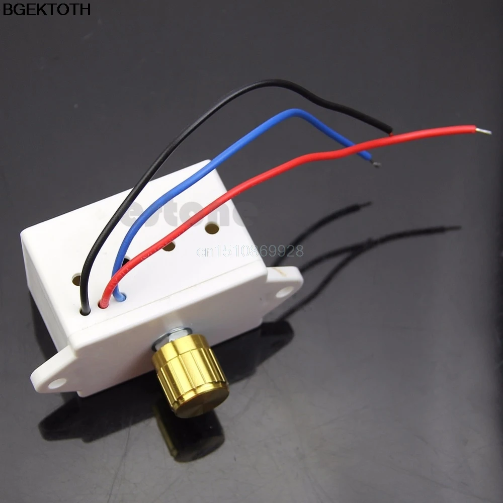 

PWM DC Motor Speed Control 6A AMP 12-24V VOLT 13KHZ Controller Switch New