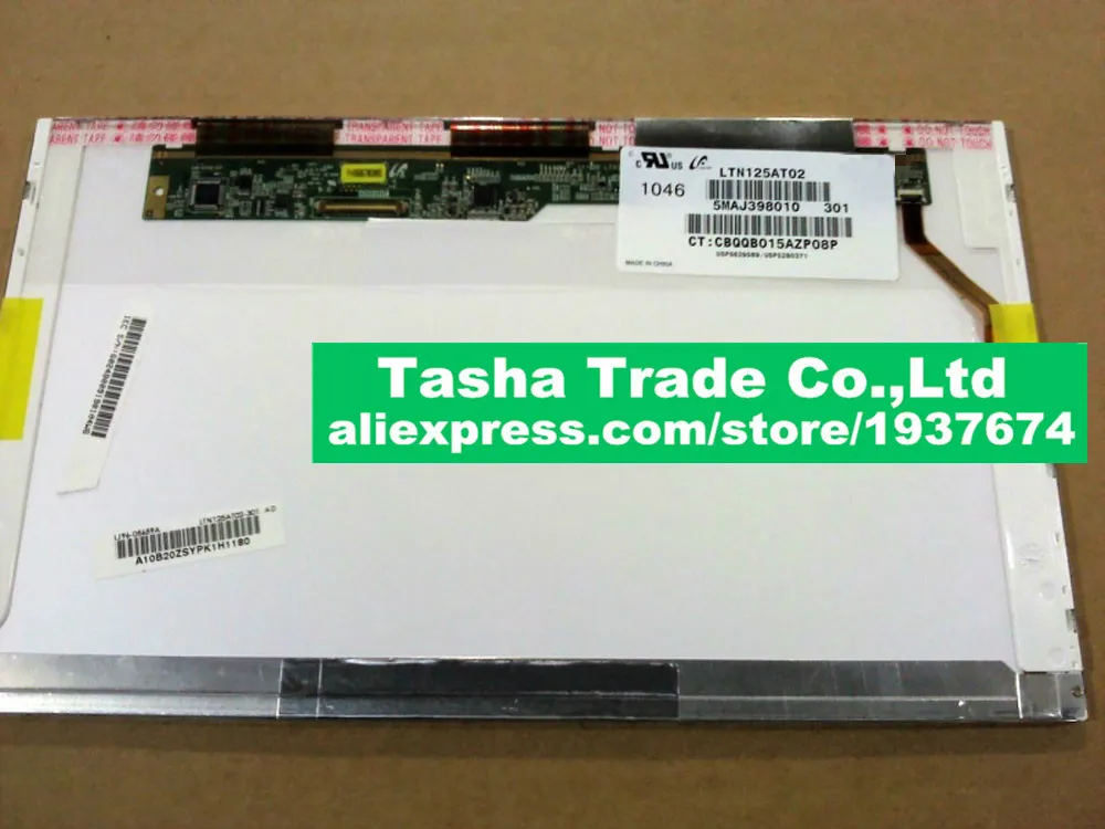 

LTN125AT02 301 LCD Laptop LED LCD Laptop Screen Display Matrix Original