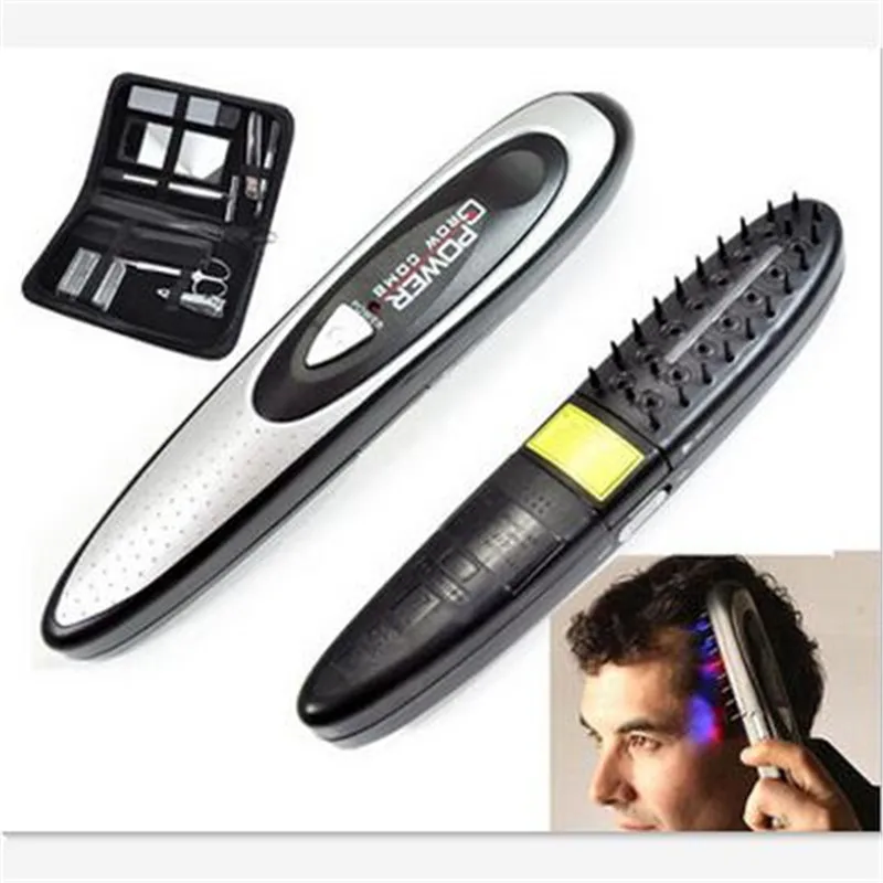hair comb brush laser hairmax power massage seen care intensified vibration head styling