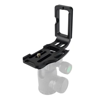 

High Quality 1 Pcs Tripod Head Quick Release Plate L Shape Aluminum Alloy for Nikon D800 D810