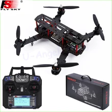 Mini FPV250 250mm 250 Carbon Fiber Quadcopter kit 4 Axles with flysky fs i6 Remote Control