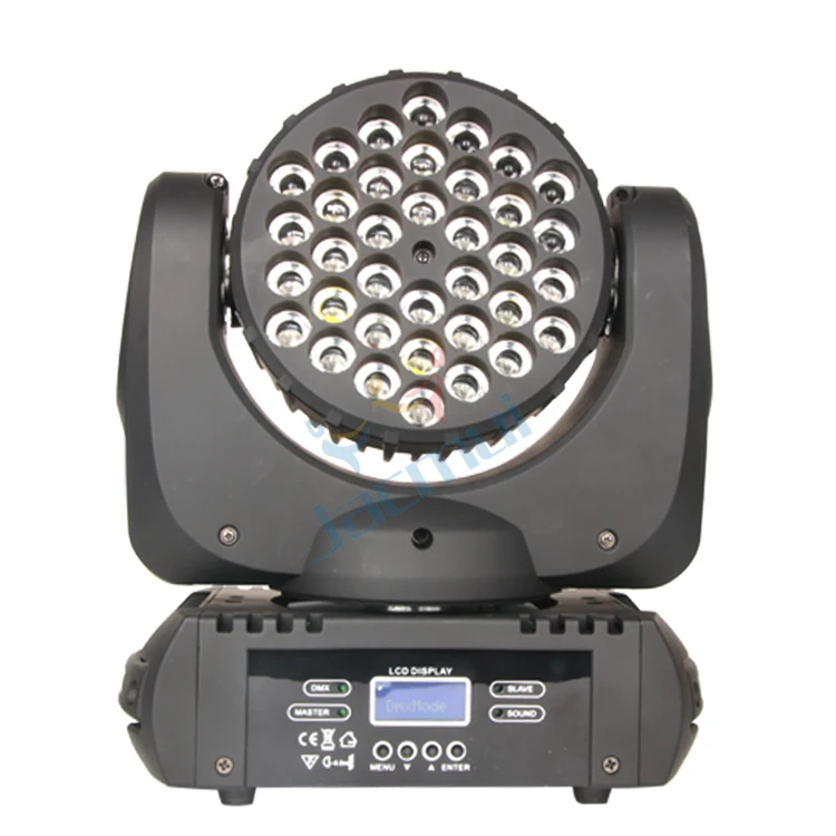 (4 шт./лот) Светодиодный прожектор перемещение головы свет RGBW 4in1 36*3 Вт светодиодный источник света сценическое освещение