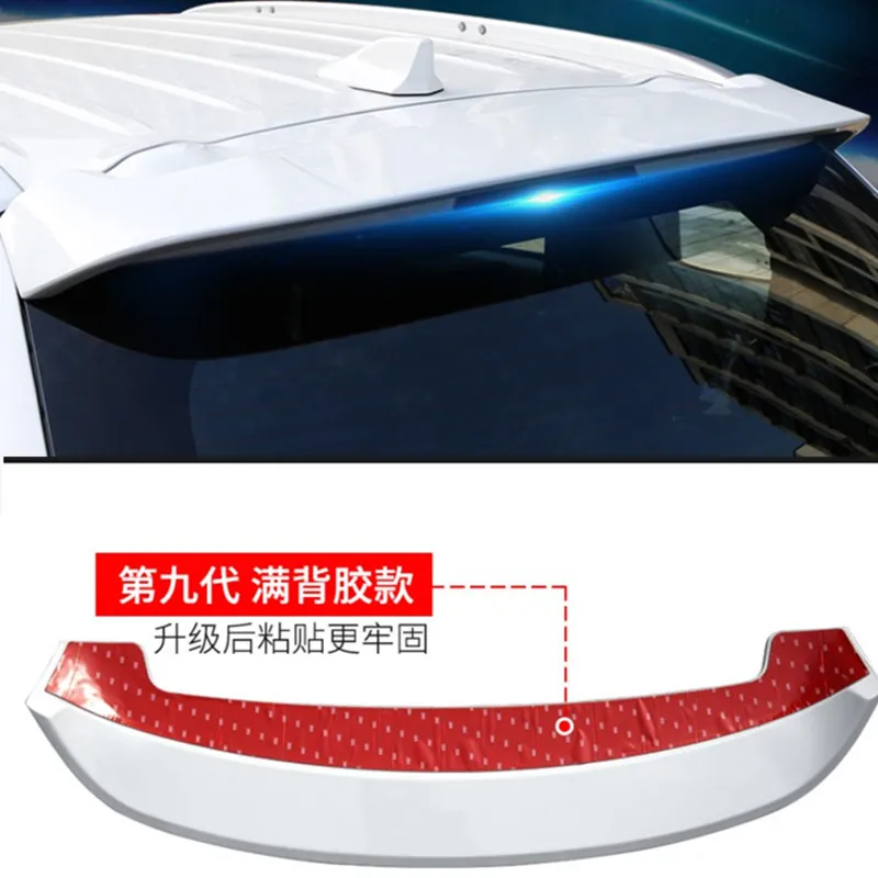 

Original car paint ABS free punching fixed wing tail Car accessories for Mitsubishi Outlander 2016 2017 2018 Car styling