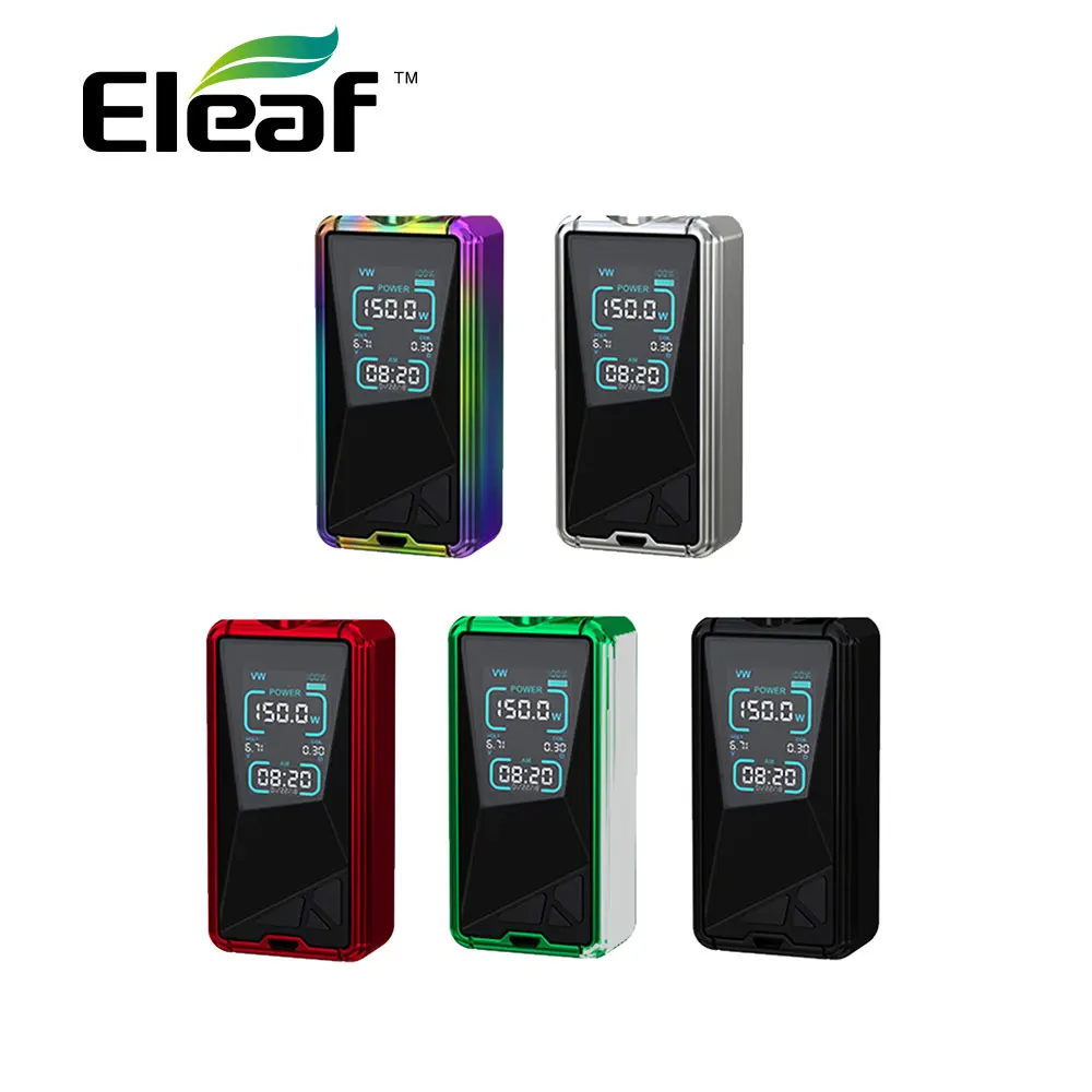 Оригинальный бокс мод Eleaf Tessera TC мощностью 150 Вт с 3 5 дюймовым ЖК дисплеем и
