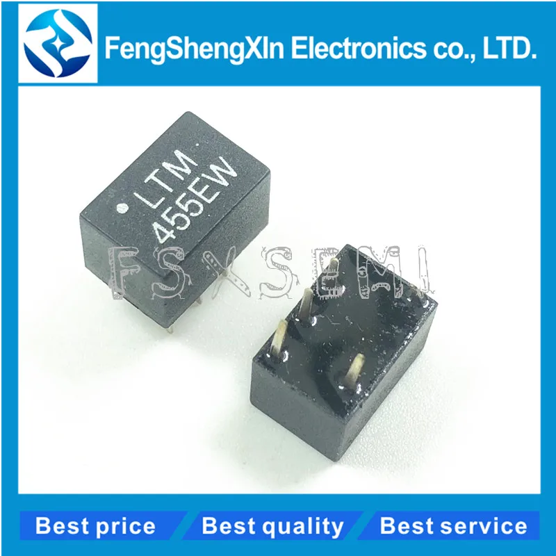 10pcs/lot LTM455EW LTM 455EW LTM455E CFWM455EW 5Pin DIP-5 455KHz crystal | Электронные компоненты и