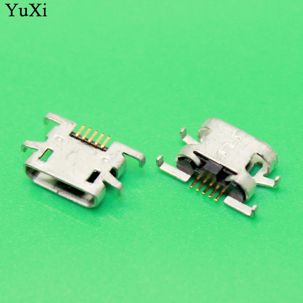 

YuXi 20pcs/lot new micro mini USB female Charging Port jack socket Connector replacement repair for doogee x5 pro mobile 5pin