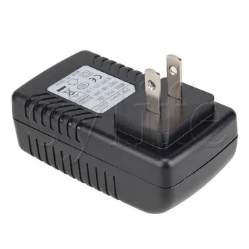 

DC 15V 1A PoE Injector Power Supply Over Ethernet Adapter With Blue LED Power Indicator For Support 12V 15V POE Device US Plug