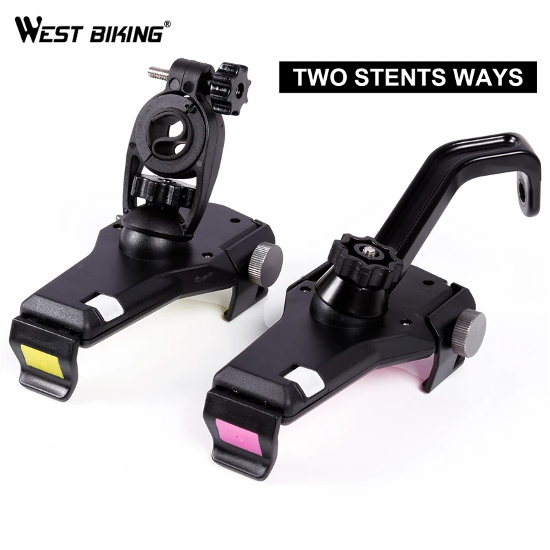  WEST RADFAHREN handy Fahrrad Rack Lenker Motorrad Halter Radfahren Handyhalter Einstellbare GPS Len