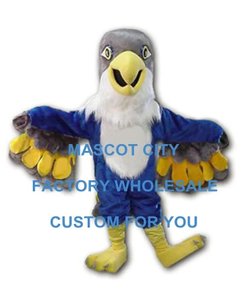 Best Sell Blue Falcon Mascot Costume Adult Size Cartoon Character Eagle  Bird Mascotte Mascota Outfit Suit Fancy Dress Sw1139 - Mascot - AliExpress