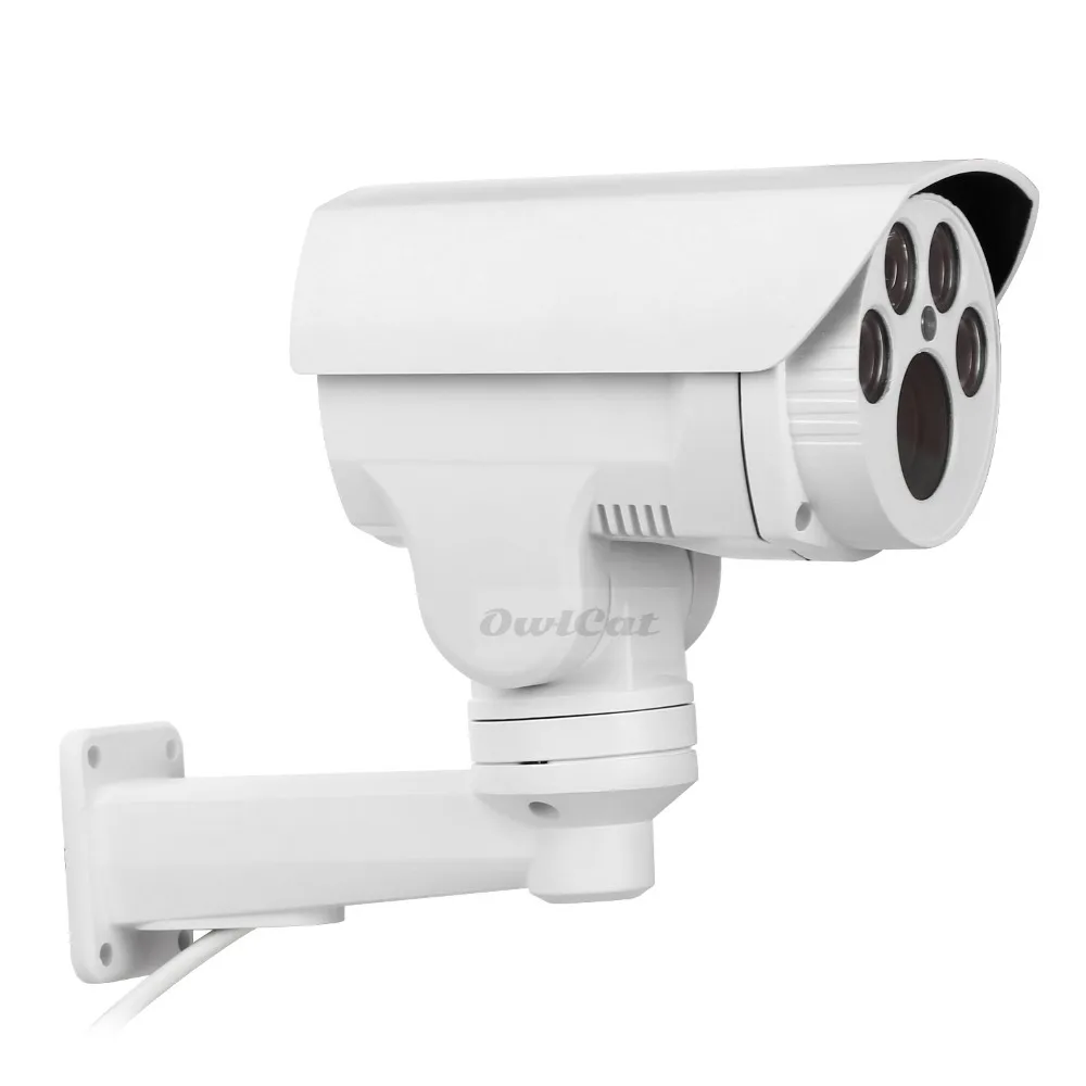 OwlCat 4X 10X Pan Tilt Zoom Проводная ip-камера 5MP/2MP пуля наружная Водонепроницаемая уличная PTZ 2,8-12 мм/5-50 мм приложение