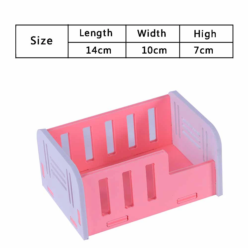 Wood Bed For Hamster House Ecological House For Guinea House Hamster  (8)