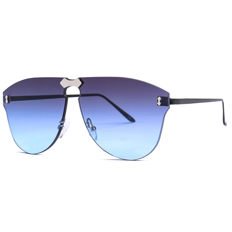 Солнцезащитные очки без оправы Lentes De Sol Mujer солнцезащитные для женщин Femme Sonnenbrille