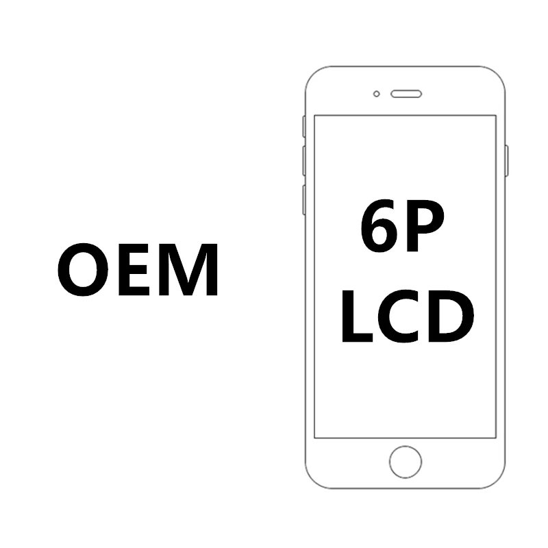 

AAA+++ For iPhone 6 Plus LCD OEM Quality Screen Replacement No Dead Pixel Guarantee Display Free Shipping