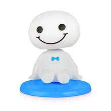 Модный милый лук робот Baymax качающаяся голова авто украшение приборной панели интерьера креативный мультфильм улыбка большой герой кукла автомобиль орнамент