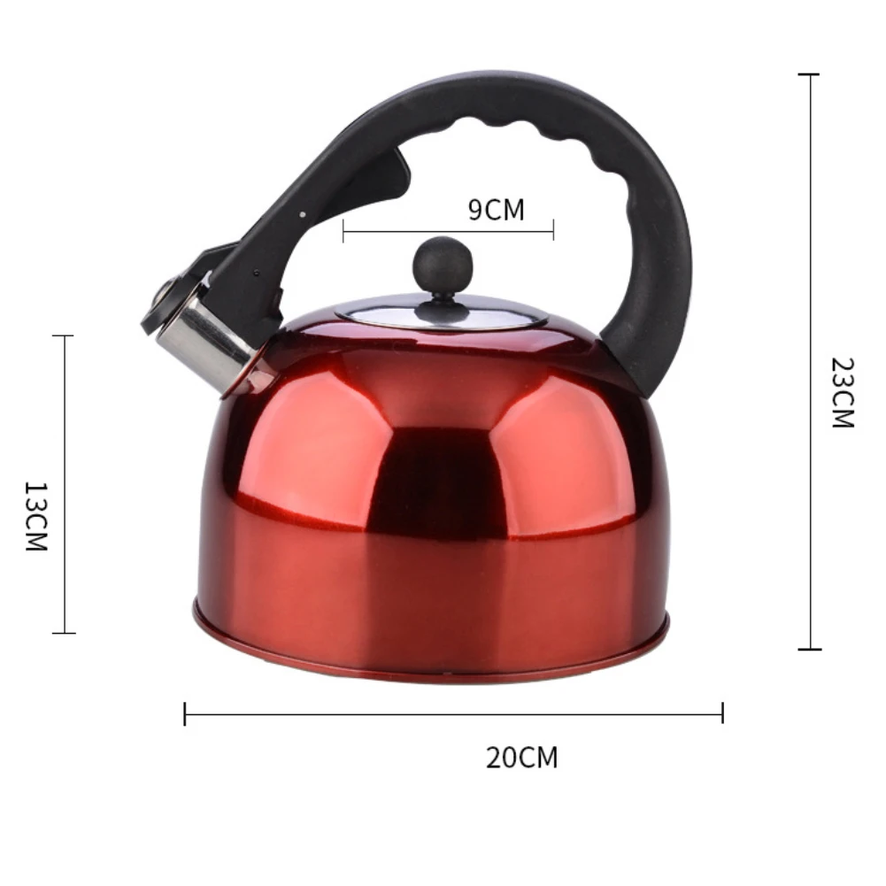 3L нержавеющая сталь Chaleira со свистком чайная Бутылка чайник для газовой плиты Bouilloire кухонная вода кофе нагреватель Котел чайник свисток