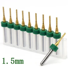 10 шт. концевые Фрезы с ЧПУ 1 5 мм|end milling cutter|milling cuttercarbide tool