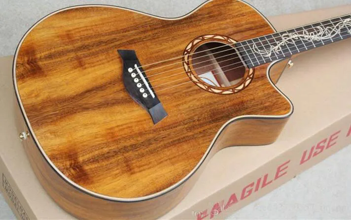 41 Inch 324 Acoustic Guitar with Original acacia mangium