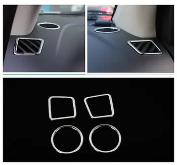 

Chrome Interior Air Condition Vent Cover Trim 4pcs for JEEP COMPASS 2011-2015