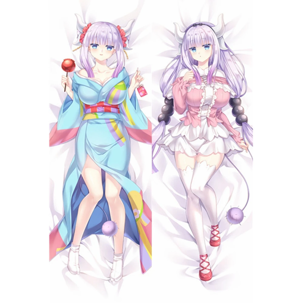 Чехол для подушки Miss Kobayashi's Dragon Maid KannaKamui Body Dakimakura Hug чехол Kobayashi san Chi No подушка