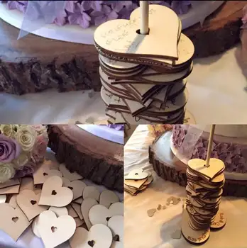 

Wedding Guest Book Alternative, Heart Wedding Guest Book Tower, Custom Wood Wedding Guestbook, Build Memories Guestbook,