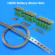 18650 батареи чистого никель полосы LiFePo4 LiMn2O4 LiCoO2 ячейки Подключите никель пояс цилиндрические батареи никель ленты