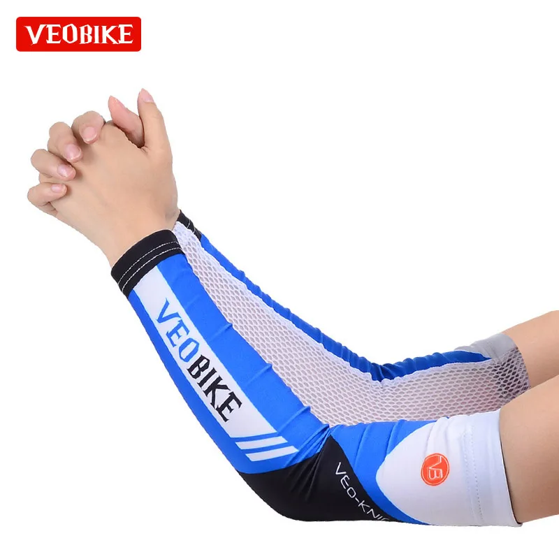 VEOBIKE Cycling Arm Sleeve Anti UV Breathable Lycra Elastic Cycling