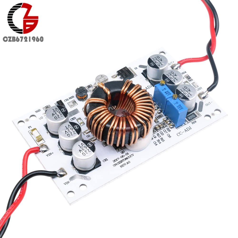 600W 10A DC-DC шаг повышающий преобразователь модуль 12V 24V 36V 48V Питание трансформатор 10 в-60 в до 12 в-60 в Напряжение регулятор