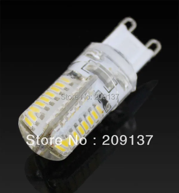 G9 LED 6 Вт 3014 SMD 500LM теплый белый/белый неполярный светодиодные лампы высокой энергии просвет экономия AC220-240V Бесплатная доставка 10 шт./лот