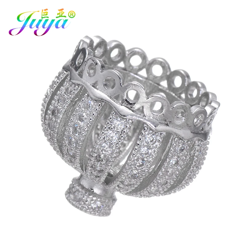 

2015 newest design Rose gold plated micro pave micro bead decoration