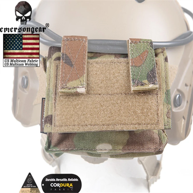 Emersongear Тактический Быстрый Шлем Аксессуары утилита подсумок Emerson шлем Крышка