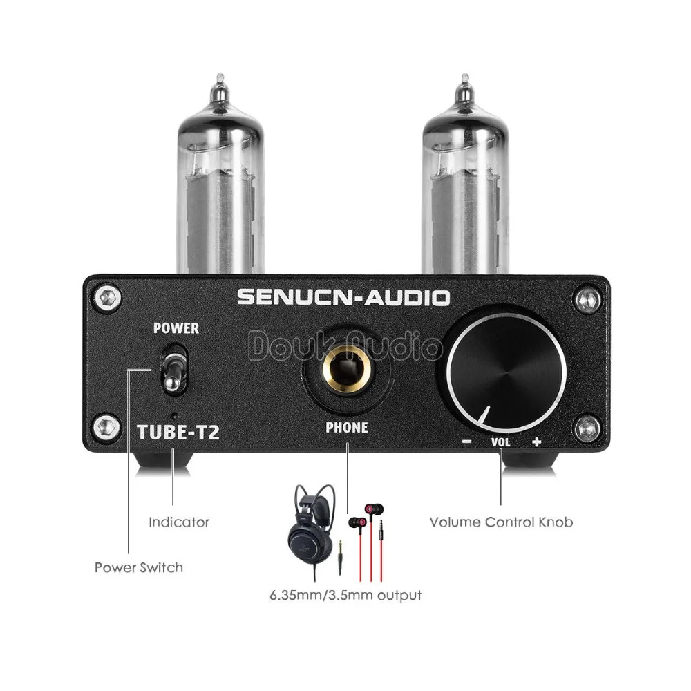 Nobsound Mini Valve Tube Headphone Amplifier Low Ground Noise HIFI Integrated Stereo Amplifier Audio Pre-Amp Nobsound Mini Valve Tube Headphone Amplifier Low Ground Noise HIFI Integrated Stereo Amplifier Audio Pre-Amp