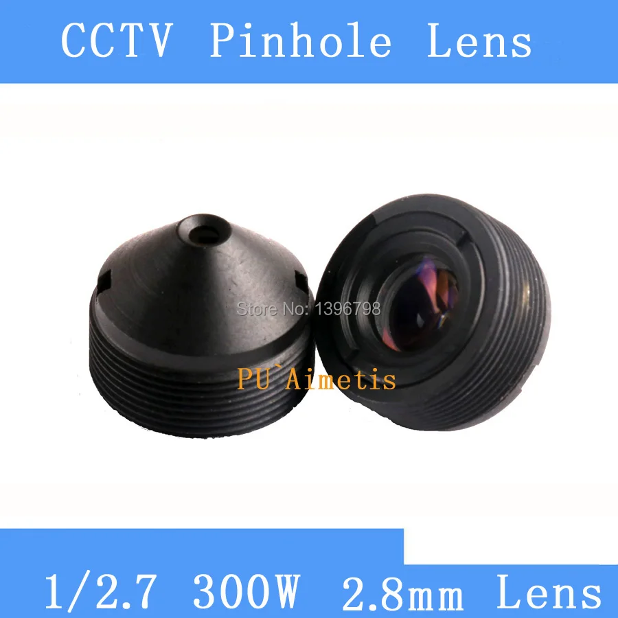 PU'Aimetis инфракрасная камера наблюдения HD 3MP объектив 1/2. 7 2,8 мм 120 M12 резьба CCTV объектив
