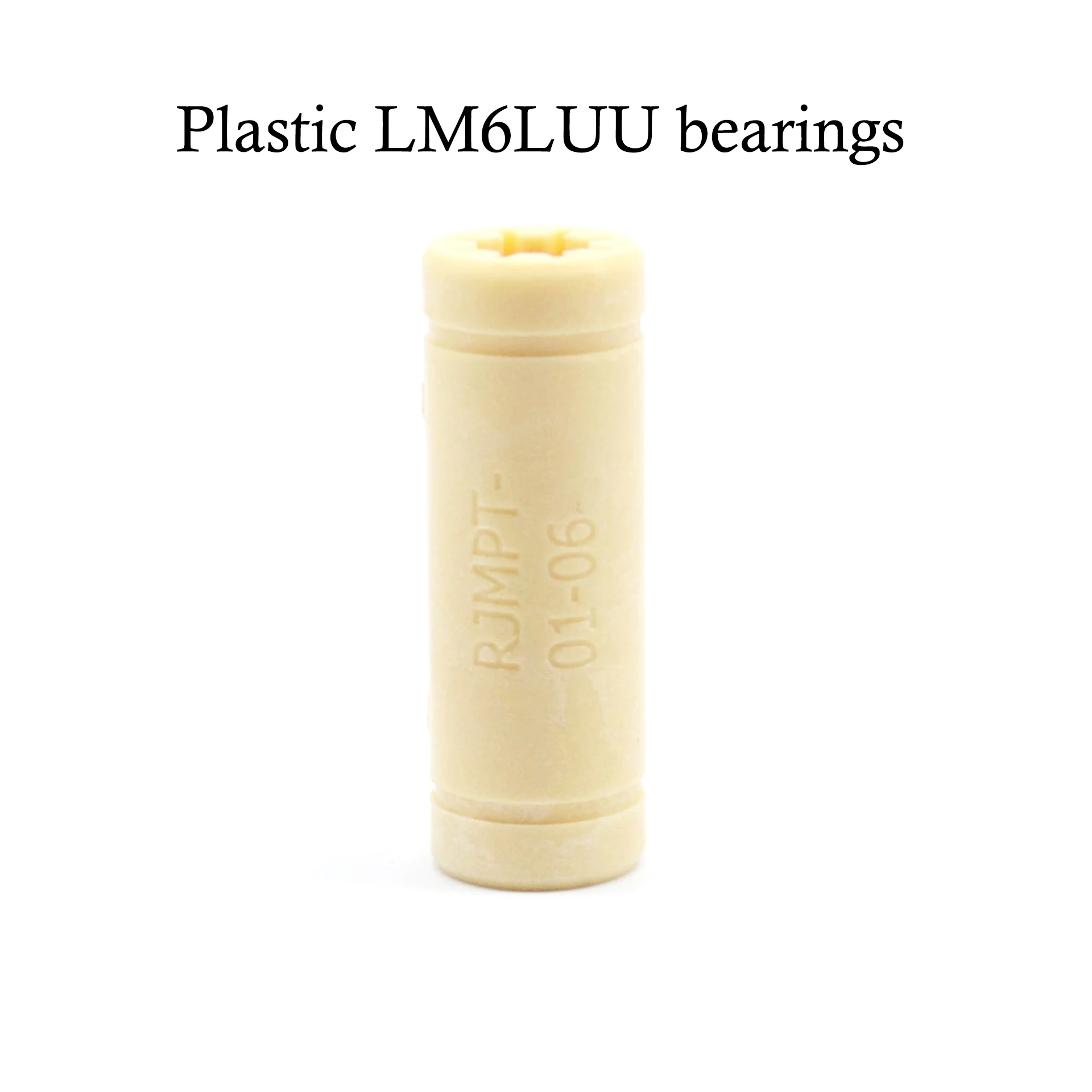 

Plastic ball bearings LM6LUU/LM8UU 6mm RJMPT-01-06 RJMP-01-08 Linear Ball Bearing Bush Bushing for 3D printer CNC parts