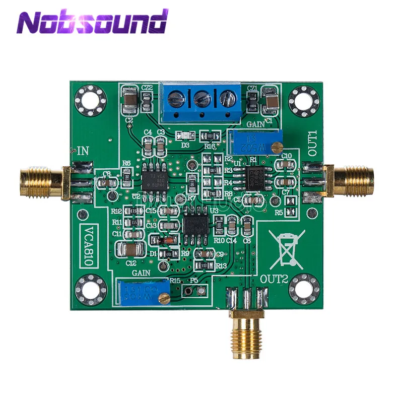 VCA810 Module AGC Automatic Gain Amplifier Board Broadband