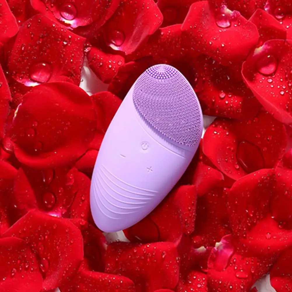 

Mini Negative Nano Electric Silicone Water Meter Portable Face Humidifier Charging Brush Cleansing Ultrasonic Beauty Instrument