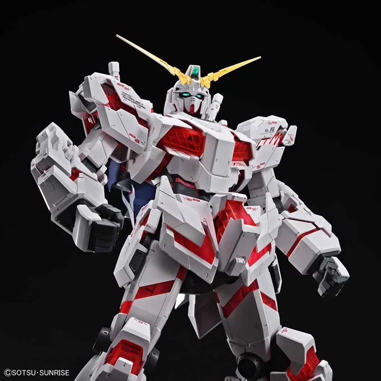 Bandai 1/48 Мега размер модель единорог Gundam режим уничтожения мобильный Костюм Фигурки Модель наборы пластиковая модель