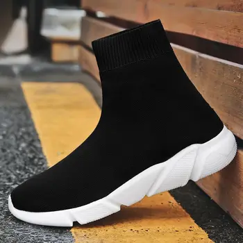 Hundunsnake High Top Sock Sneakers Man Sport Shoes Sports Women Running Shoes Men Mesh Summer Spadrille For Man Black Gym C-199 Hundunsnake High Top Sock Sneakers Man Sport Shoes Sports Women Running Shoes Men Mesh Summer Spadrille For Man Black Gym C-199