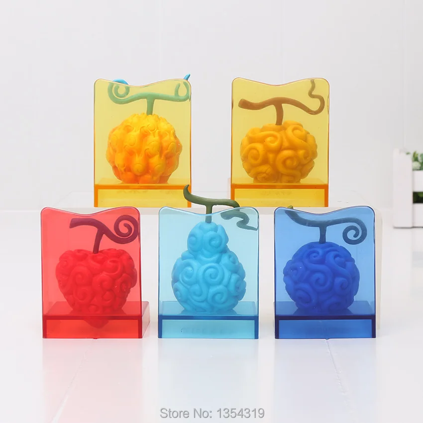 New anime one piece Devil Fruit 5pcs/set pvc action figure Ace luffy