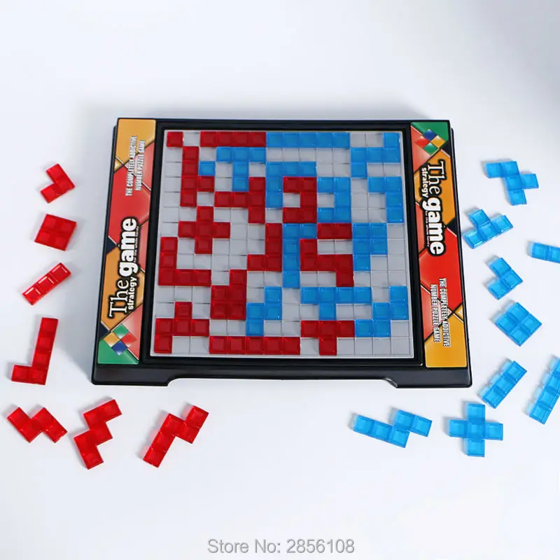 Blokus английская версия игра-игрушка 30*23,5*3 см для всей семьи, полностью захватывающая игра-головоломка с номером