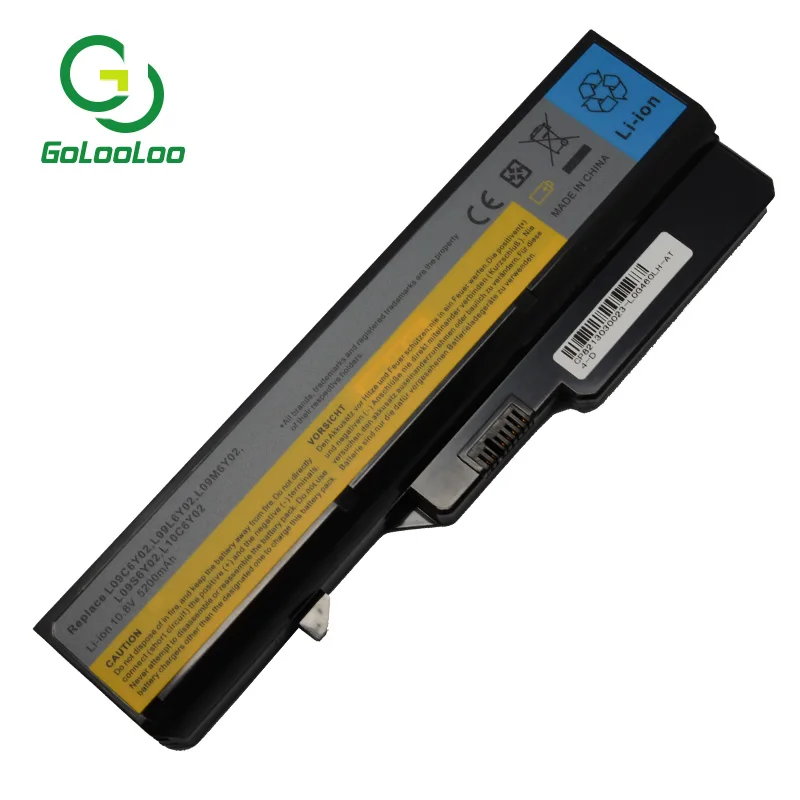 Golooloo 11,1 V батарея для lenovo L09C6Y02 L09M6Y02 L09S6Y02 L10C6Y02 G460 G465 G470 G475 G560 G565 G570 G575 G770 Z460 57Y6455