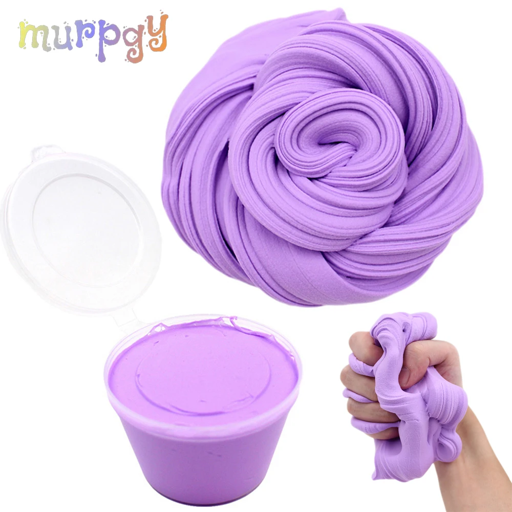 

80ml Plasticine Toys Air Dry Polymer Clay Supplies Light Soft Cotton Supplies Addition for slime Kit Lizun Antistress toys