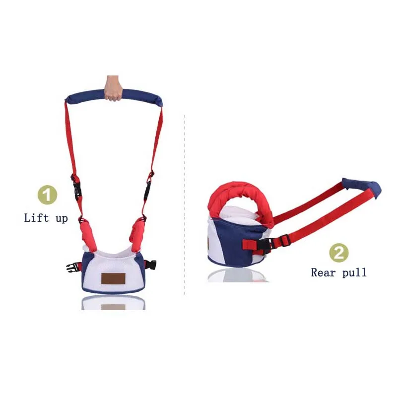 

Breathable Dual-Use Baby Toddler With Baby Anti-Lost With Blue Training Infant Walking Strap Assistant Armpit Anti-Stretch Pad
