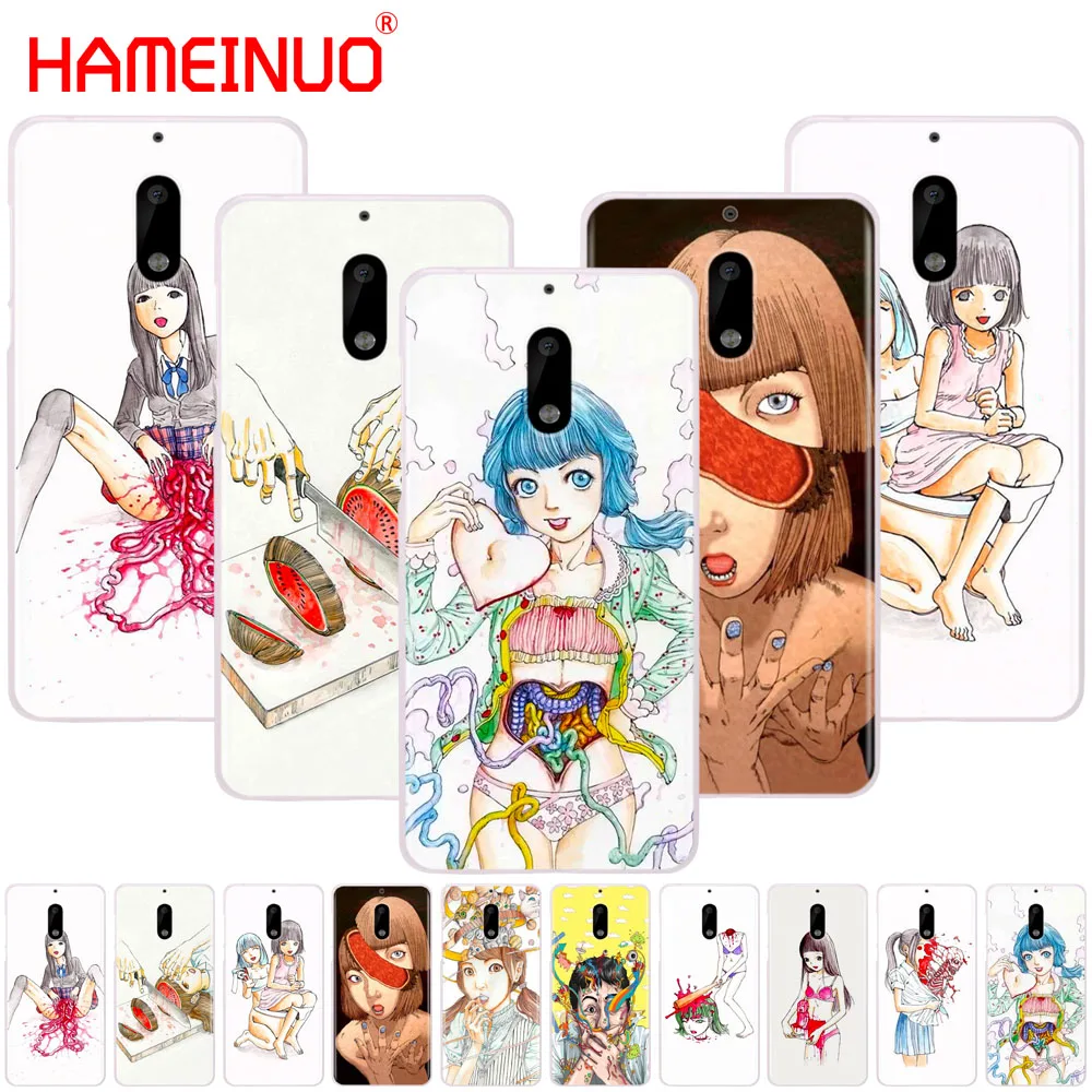

HAMEINUO shintaro kago Horror cartoons cover phone case for Nokia 9 8 7 6 5 3 Lumia 630 640 640XL 2018