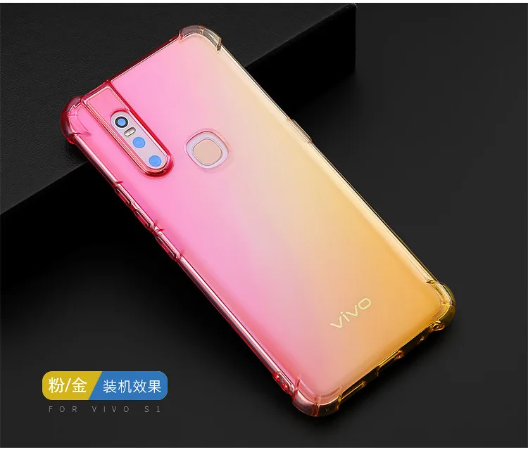 Vivo V15 pro Прозрачная силиконовая Мягкая задняя крышка для vivo IQOO V11 Y81 Y83 Y75 Y71 Y69 Y67 Y66 Y55