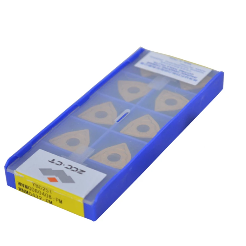 

10pcs/set CUTTING TOOL WNMG 080408 -PM YBC251 tungsten carbide turning insert TURNING TOOL WNMG080408 WNMG432